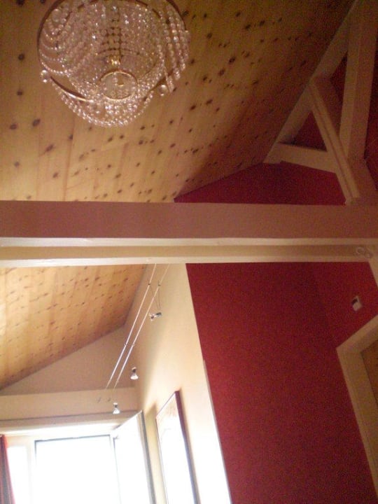 Blick vom Bett aus Sorell Hotel Sonnental