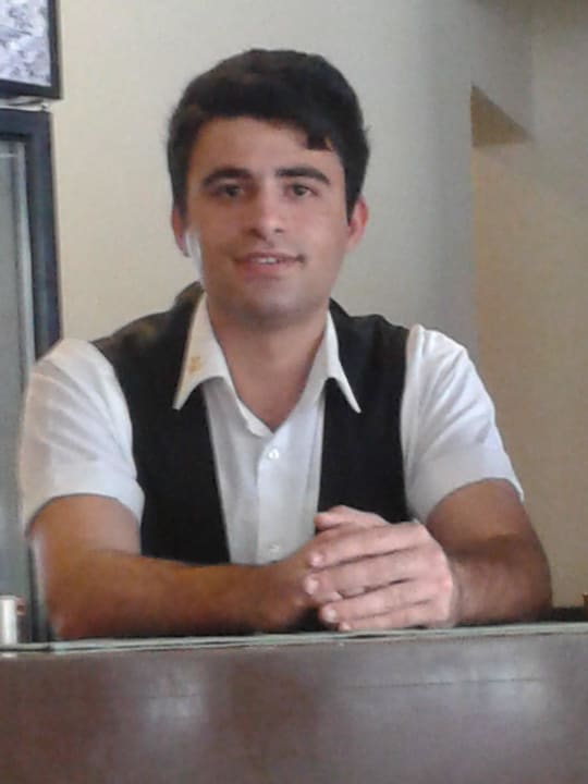 Barman Ibrahim Simsek  Hotel Aslan City Kleopatra