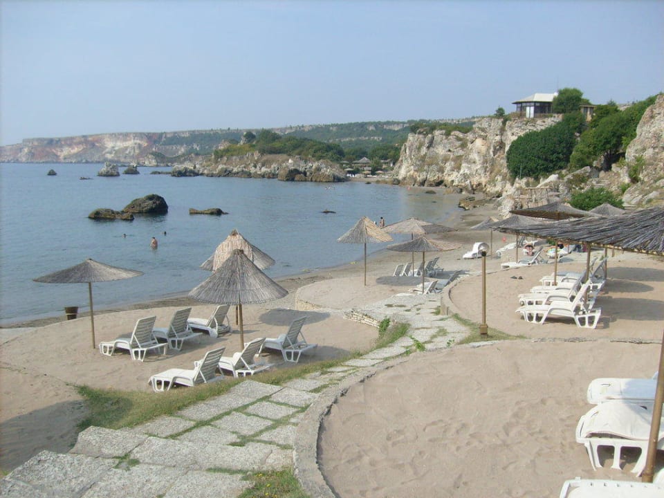 Großer Strand Hotel Russalka