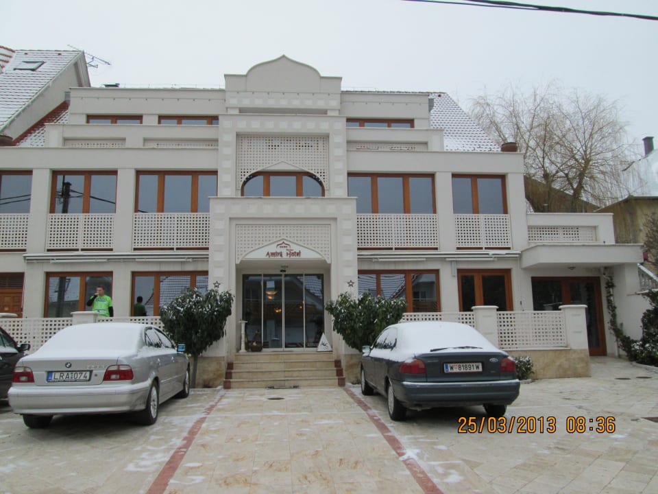 Heviz im Winterkleid Amira Boutique Hotel Hévíz Wellness & Spa