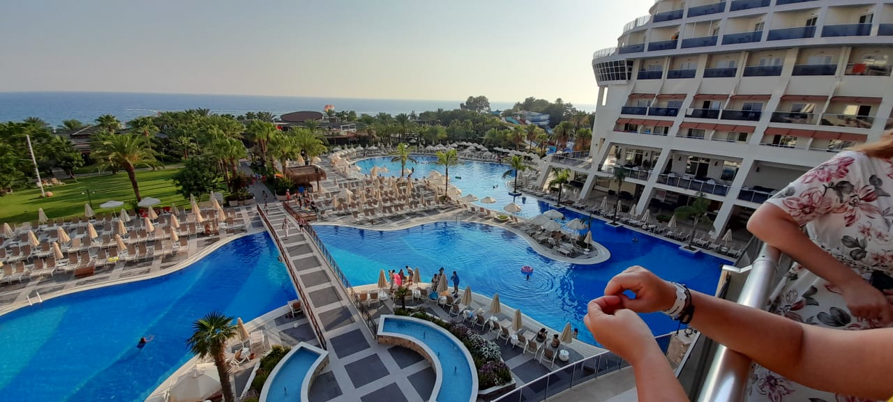 Ausblick Seaden Sea Planet Resort & Spa
