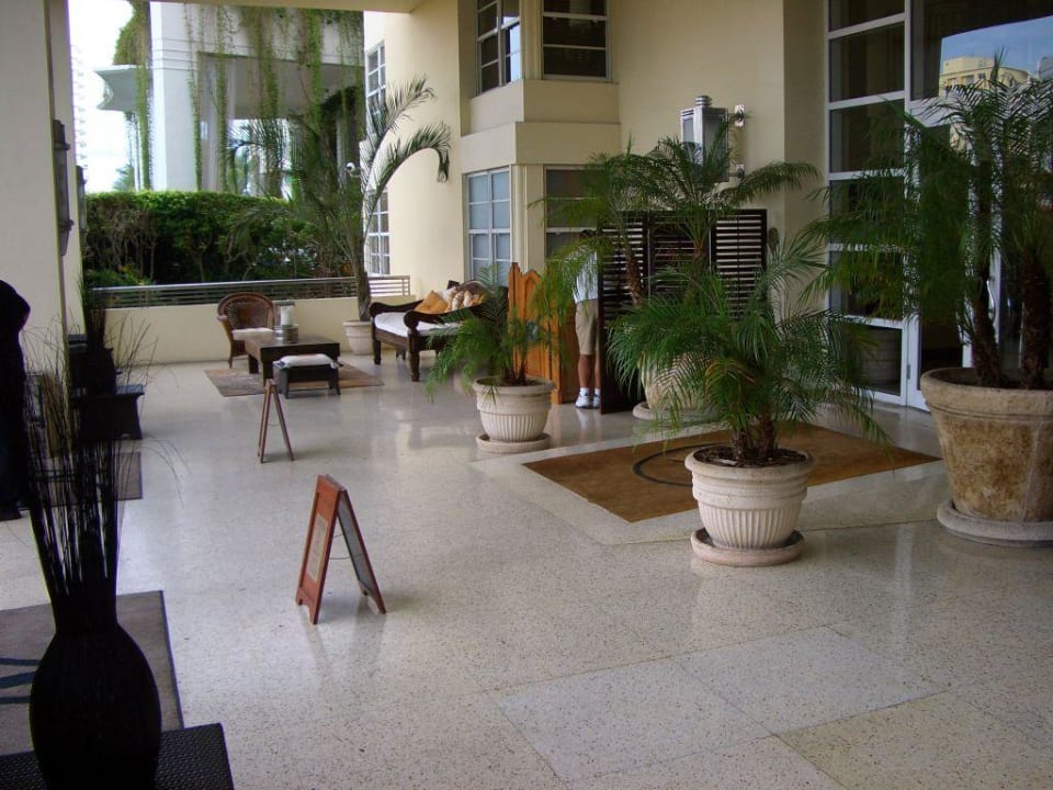 Terrasse vorm Hotel Hotel The National