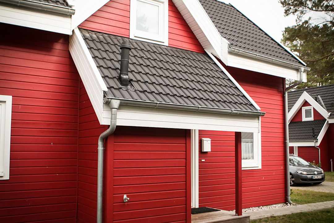 Außenansicht Ferienhaus Wellenbrecher