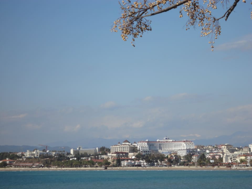 Blick von Side auf Hotel Side Prenses Resort & Spa