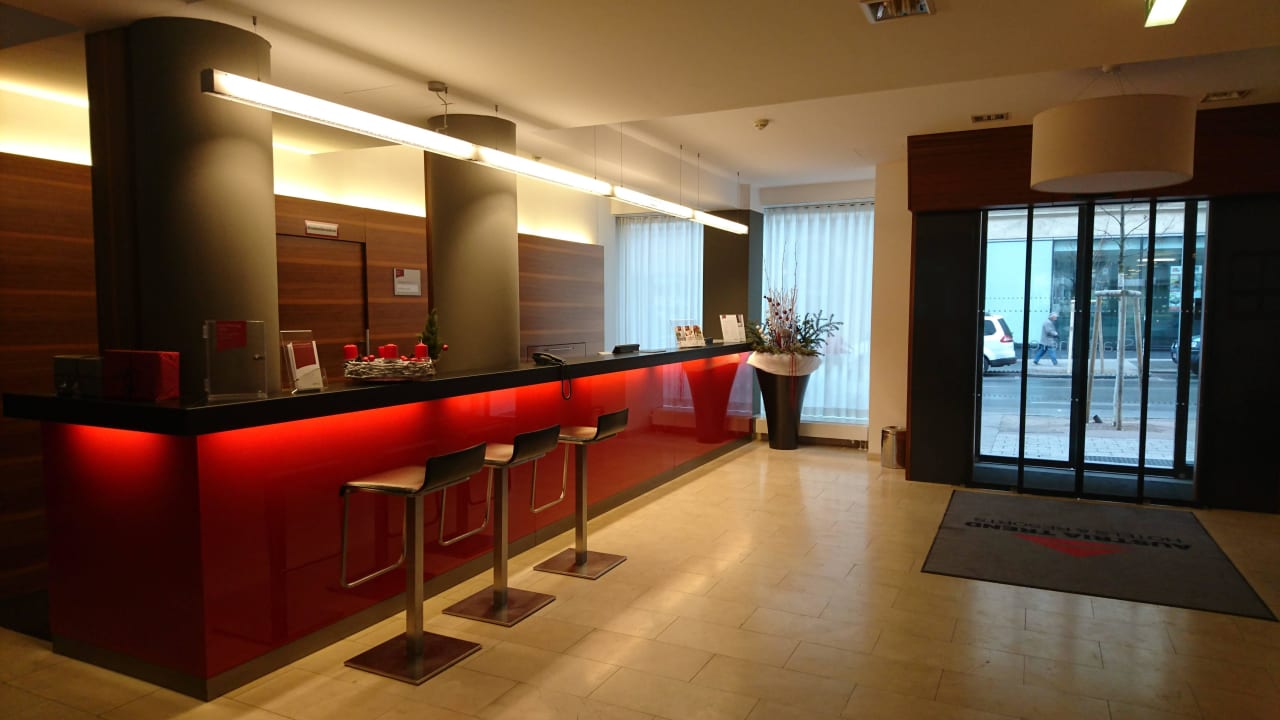 Eingangsbereich Four Points Flex by Sheraton Vienna Hauptbahnhof