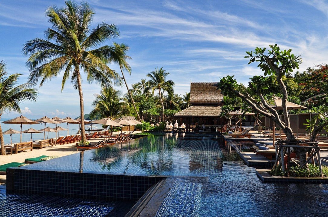 Beach-Pool InterContinental Koh Samui Resort