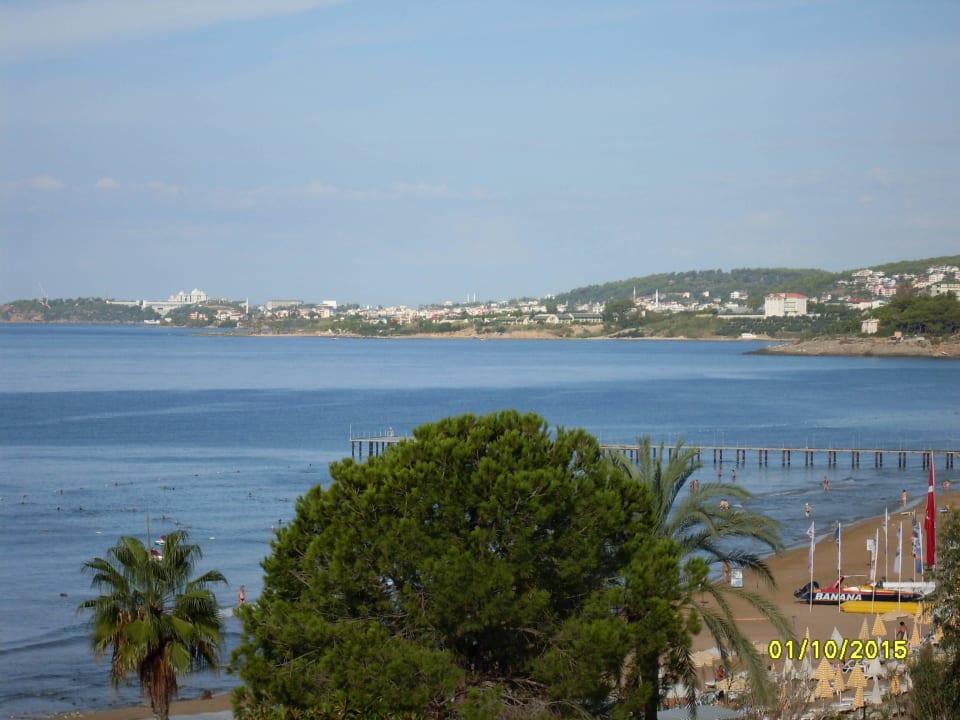 Balkonausblick 4.Etage nach Karaburun Top Hotel