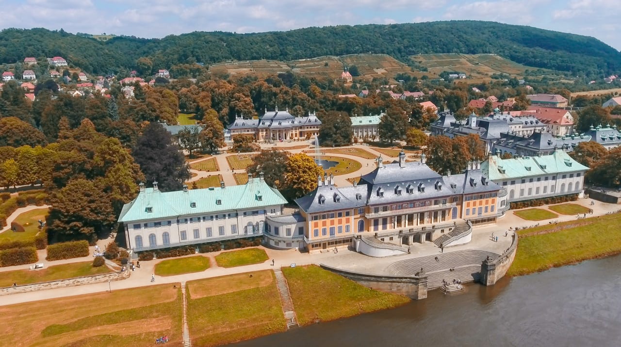 Gartenanlage Schloss Hotel Dresden-Pillnitz