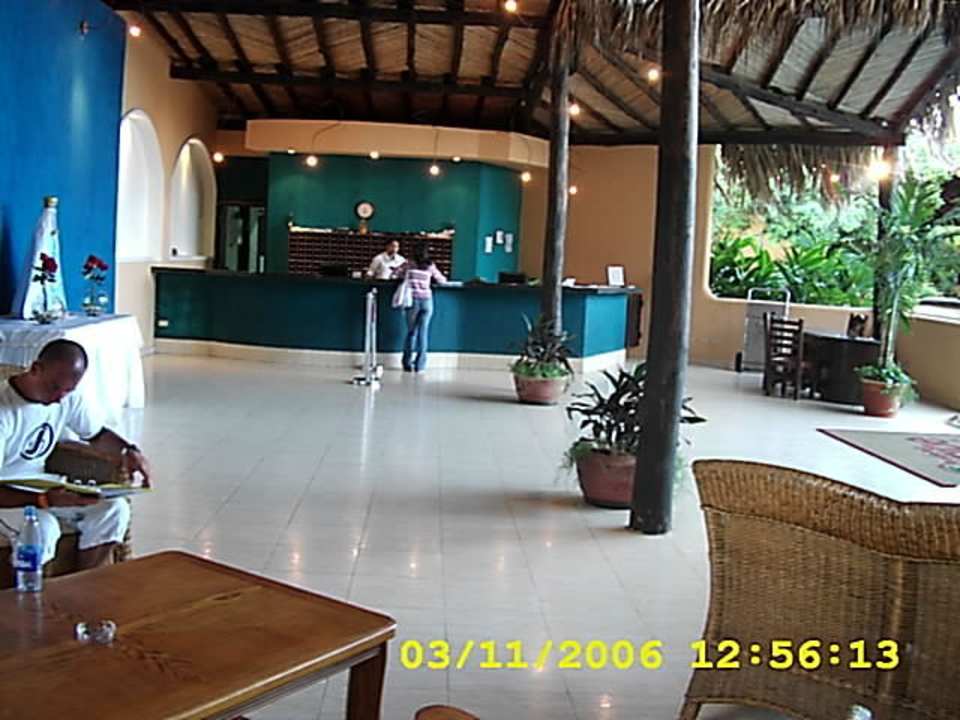 Rezeption Hotel Pueblo Caribe