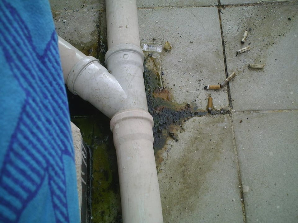 Vor dem Balkon Hotel Kahya