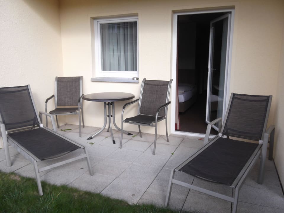 Terrasse Zimmer Nr. 106 Hotel Herzog Heinrich