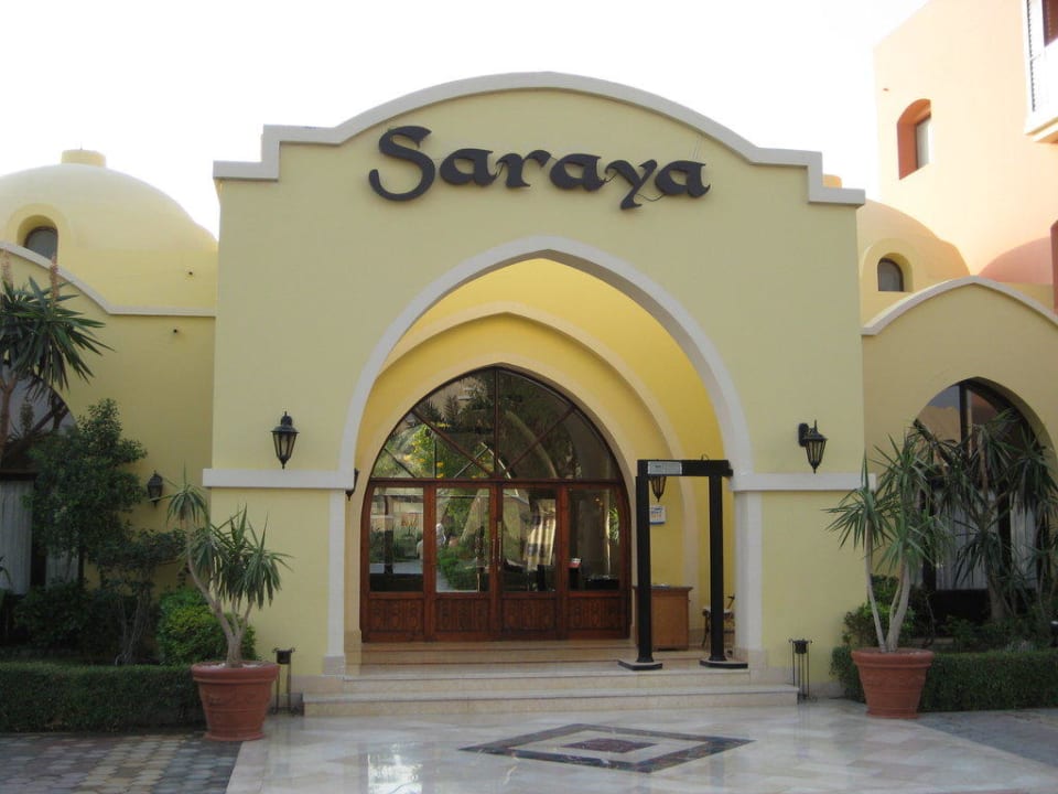 Hoteleingang Jaz Makadi Saraya Resort