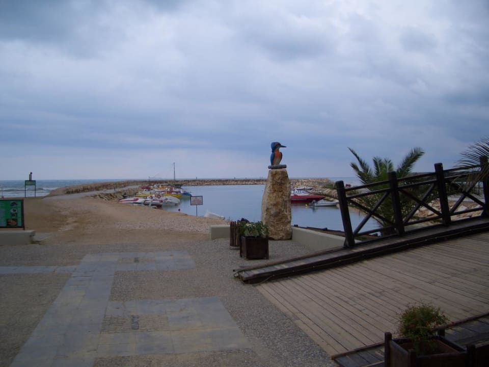 Hotel-Promenade mit Hafen Aydinbey Kings Palace & Spa