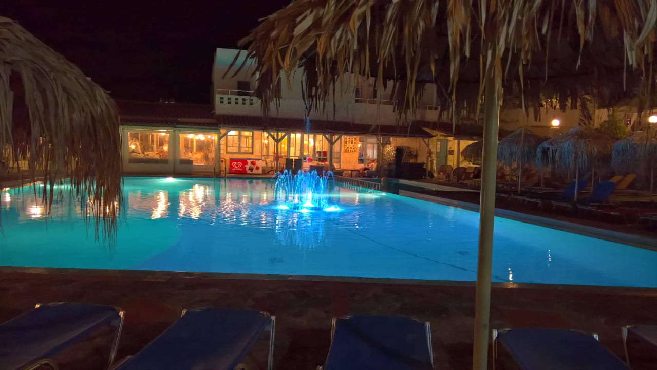Lichtspiel bei Nacht Elounda Residence Resort & Waterpark