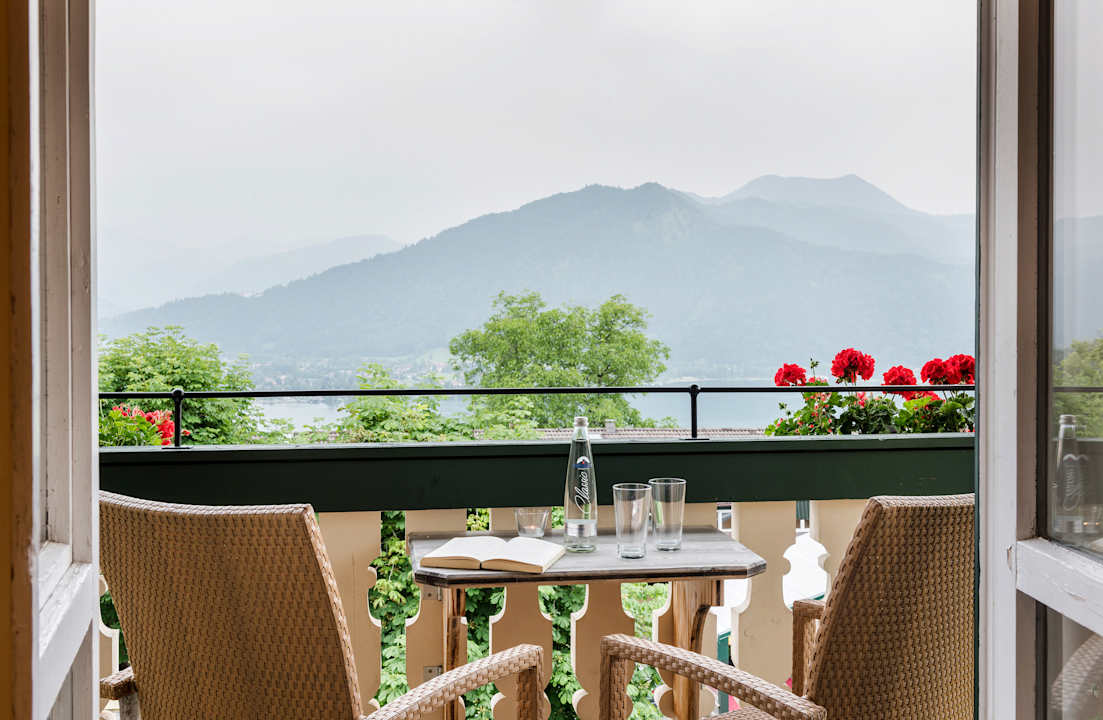 Ausblick Berghaus - Der Westerhof Hotel in Tegernsee