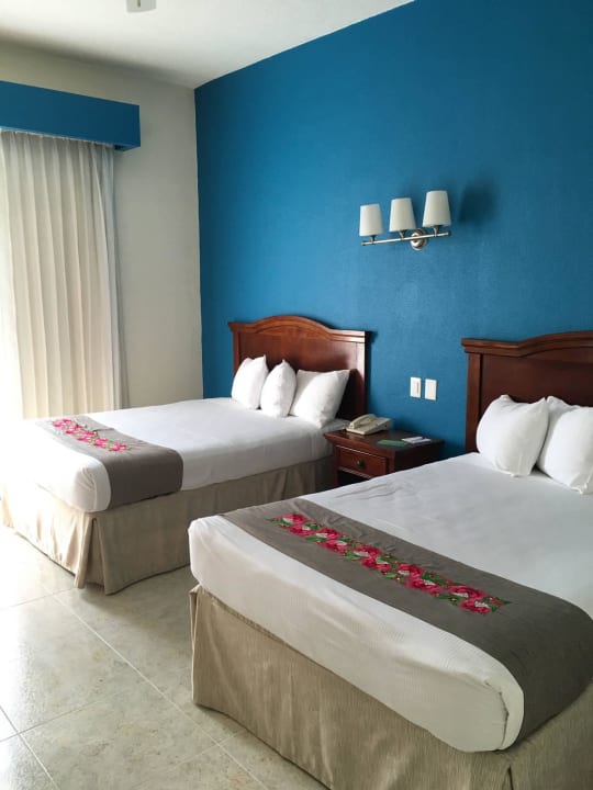 Blick ins Zimmer Hotel Plaza Campeche