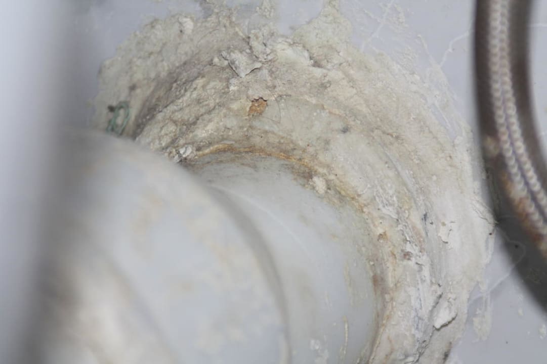 Abfluß der Toilette Giftun Azur Resort