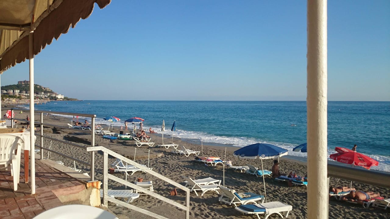 Ausblick von der Strandbar! Doris Aytur Hotel