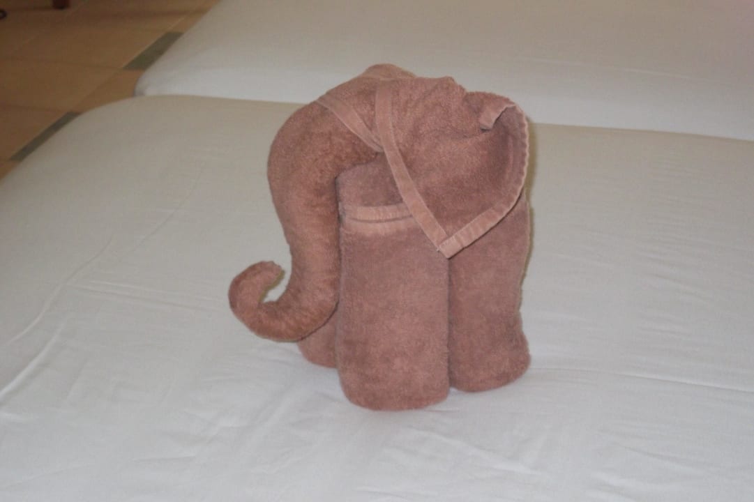 Handtuchtier-Elefant Hotel Riu Tequila