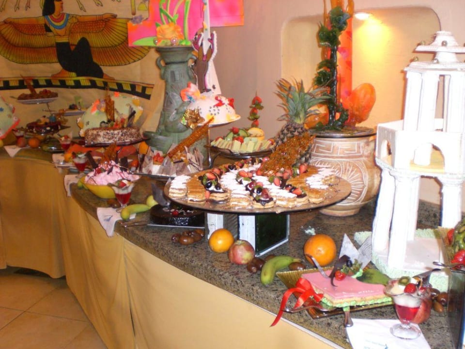 Nachspeisenbüffet an Silvester Pickalbatros Dana Beach Resort - Hurghada