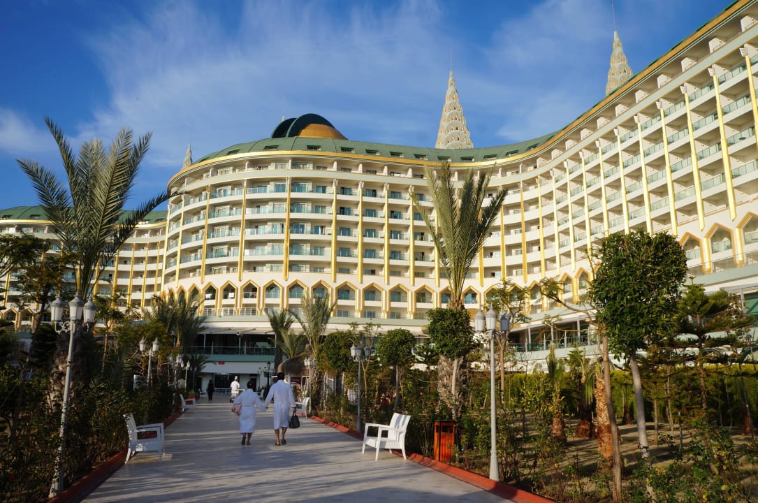 Вид с пляжа Hotel Delphin Imperial