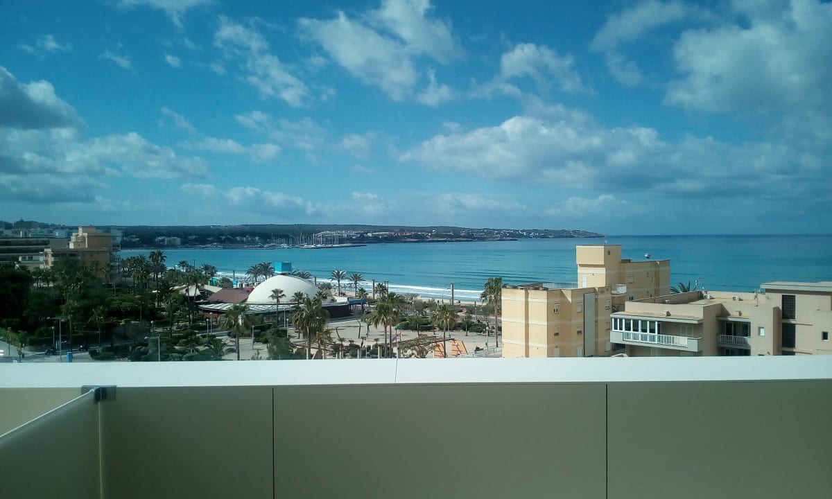 Ausblick Hipotels Gran Playa De Palma