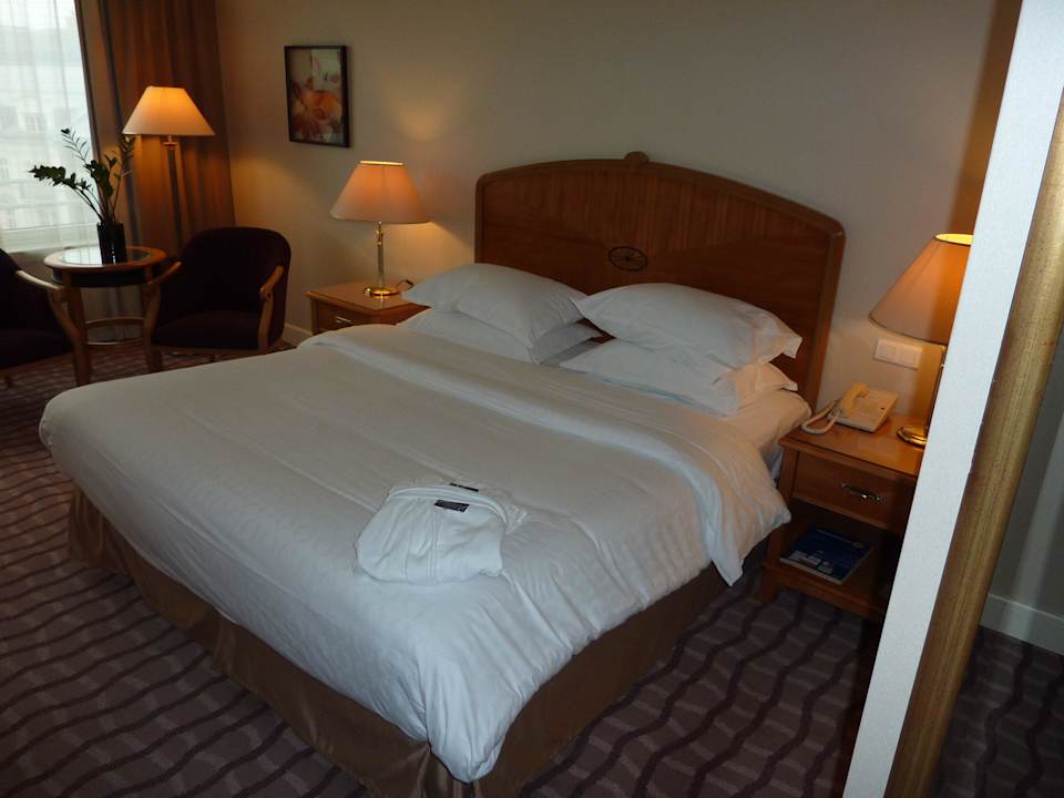 Blick vom Eingang Sheraton Warsaw Hotel