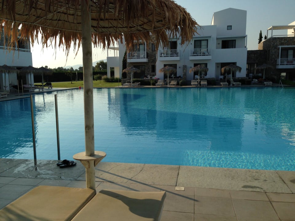 Blick auf die Terrasse Diamond Deluxe Hotel & SPA