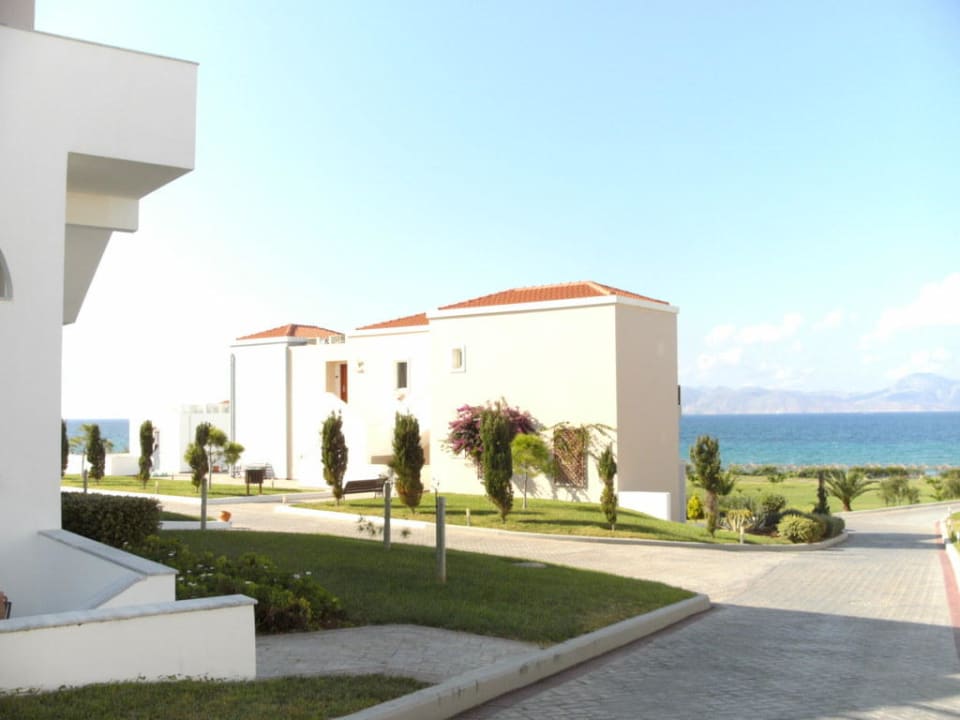 Hinterer Teil der Anlage Atlantica Marmari Palace