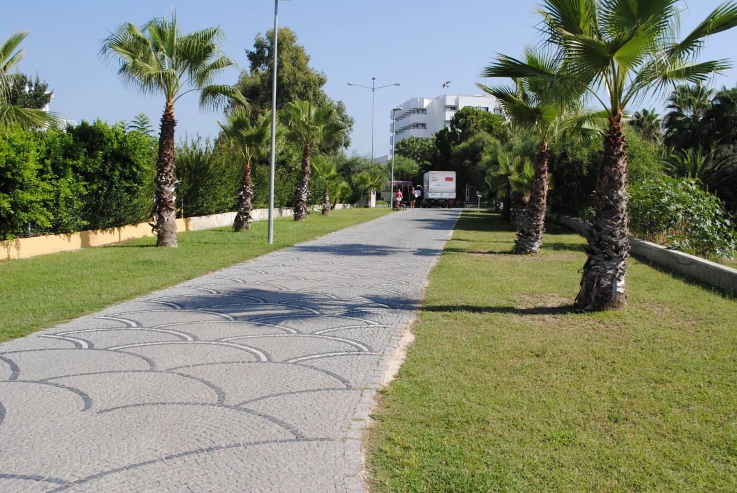Weg zum Strand Hotel Orfeus Park