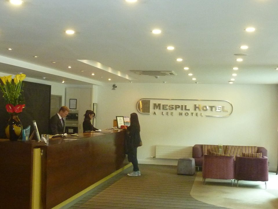Rezeption Hotel The Mespil