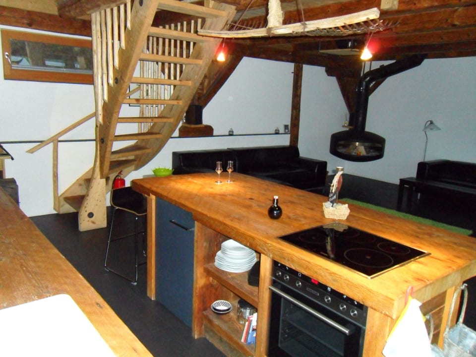 Wohnzimmer mit Küche LUXGUT - OLIVIA