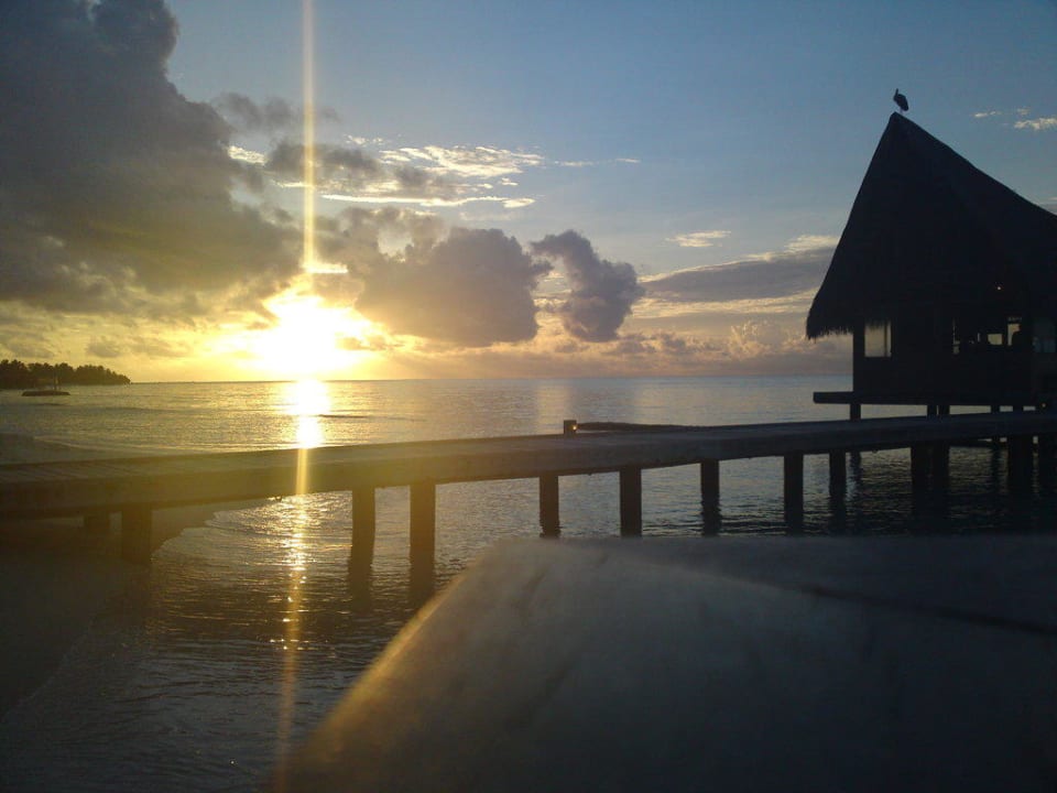 Sonnenuntergang Kuramathi Maldives