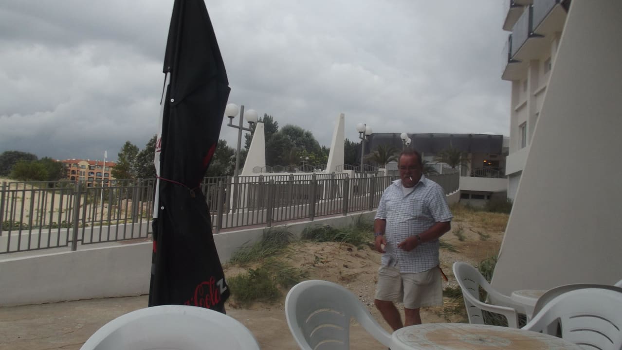 Frühere Poolanlage Burgas Beach Hotel