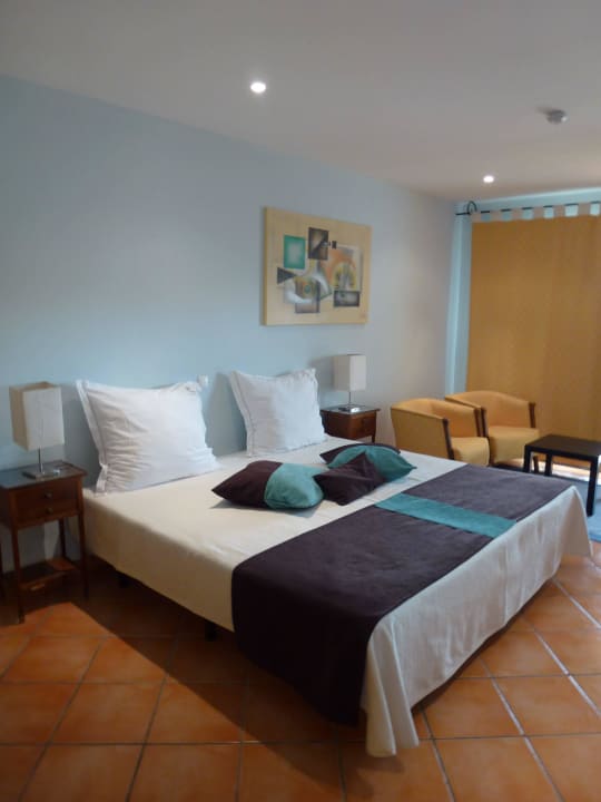 Unser Bett im Zimmer 207 Hotel Luzmar Villas