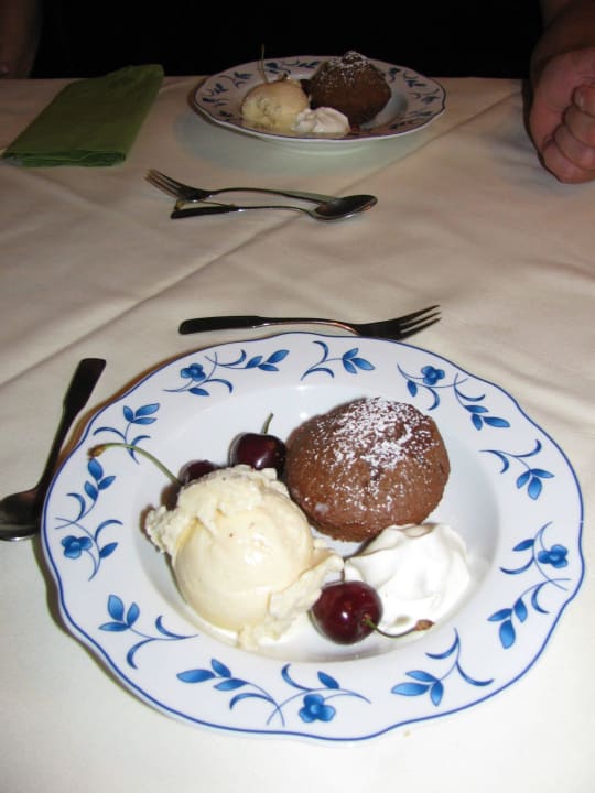 Nachtisch Hotel Hirsch im Grünen