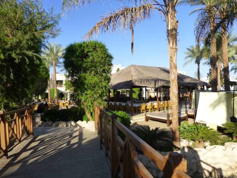 Weg zum italienischen Restaurant Ghazala Gardens