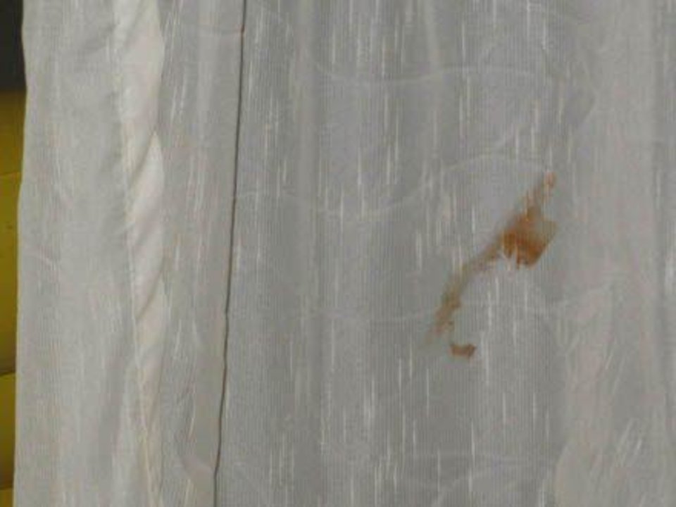 Die Gardiene im Zimmer Tirana Aqua Park Resort