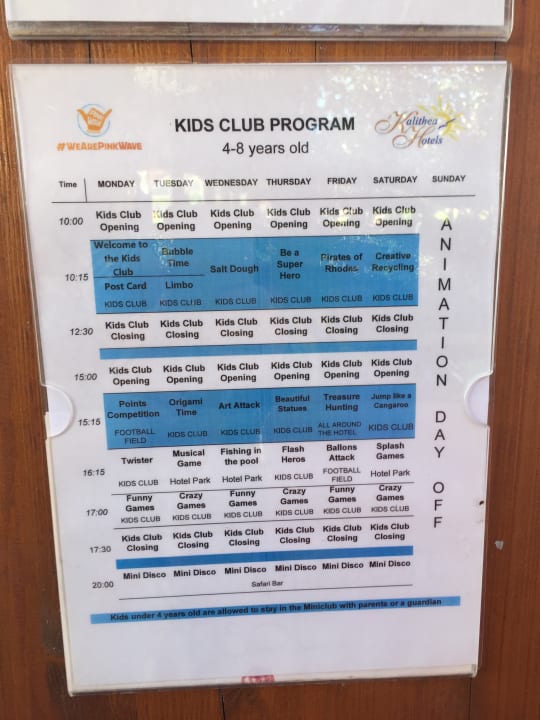 Sport & Freizeit Hotel Kalithea Horizon Royal