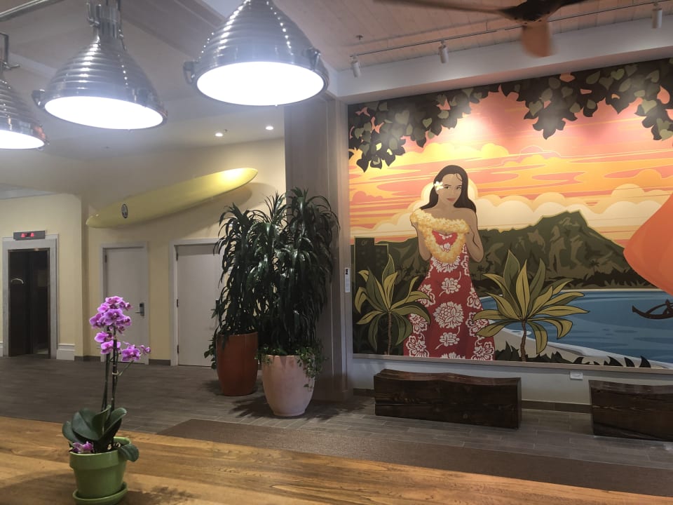 Lobby Hotel Queen Kapiolani