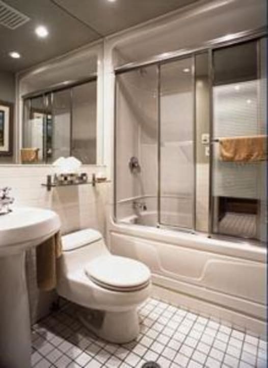 Gemeinschaftsbad, sehr sauber B&B Le Cartier