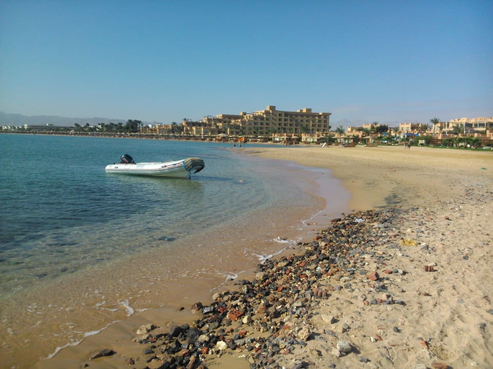 Strand vor einem Nachbarhotel Eagles Paradise Abu Soma