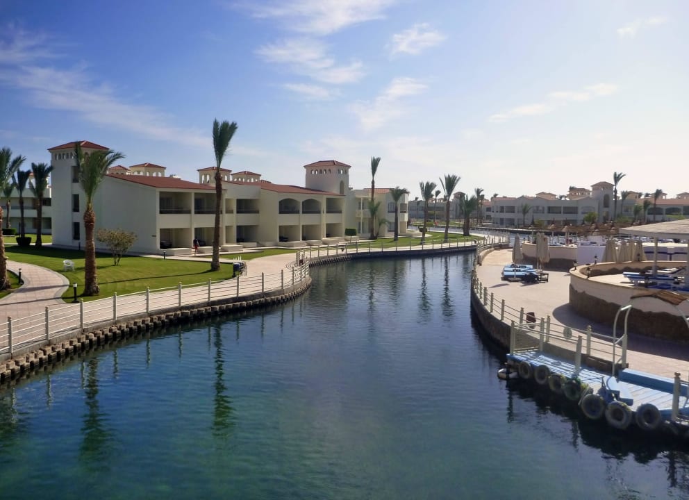 Fahrt mit dem Motorboot auf der Lagune Pickalbatros Dana Beach Resort - Hurghada