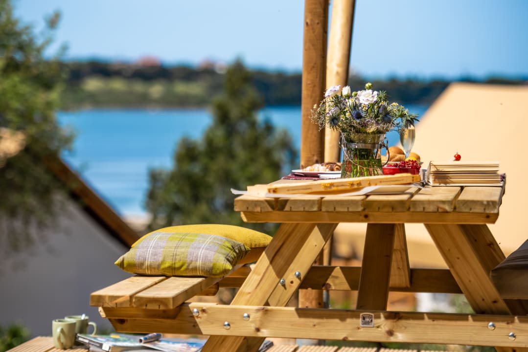 Ausblick Arena One 99 Glamping