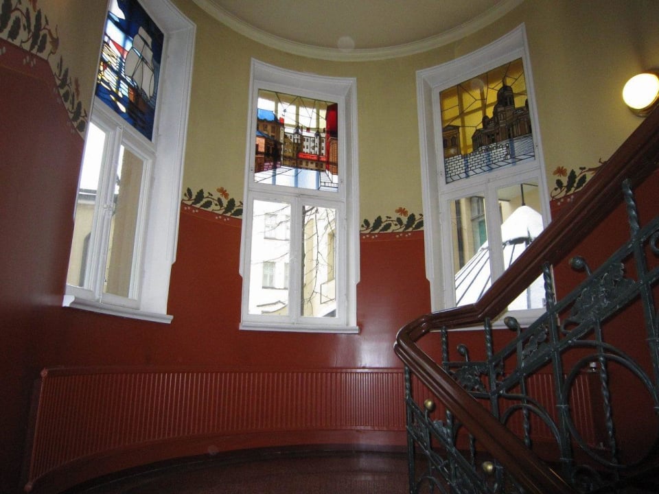 Staircase in Kyllikki wing Solo Sokos Hotel Torni Helsinki