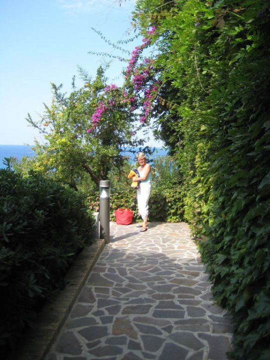 Weg zum Strand Aldiana Club Rocca Nettuno Calabria