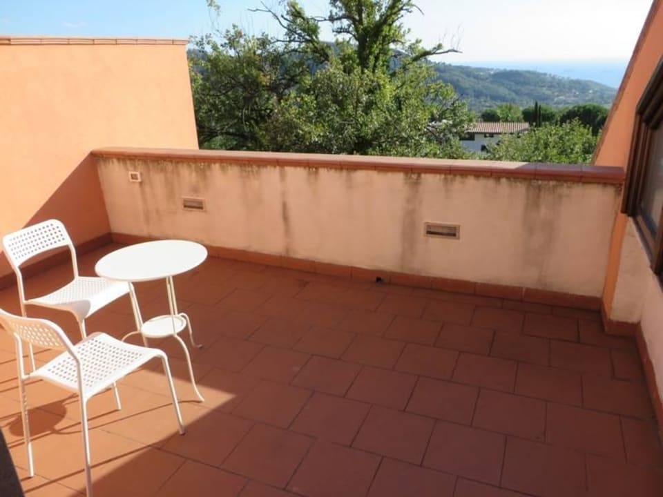 Der große Balkon Villa Setharè