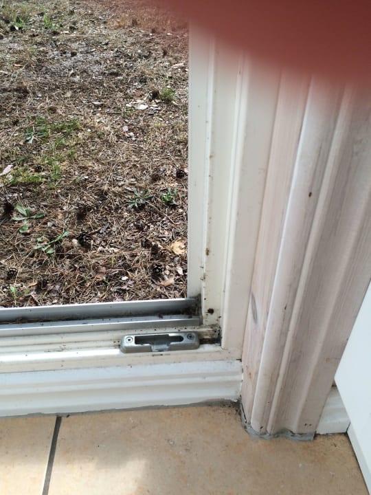 Verdreckte Fenster Küche Ferienhaus Strandhaus XXL Baabe