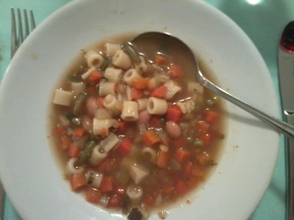 Suppe / Vorspeise Hotel Europa Finale Ligure