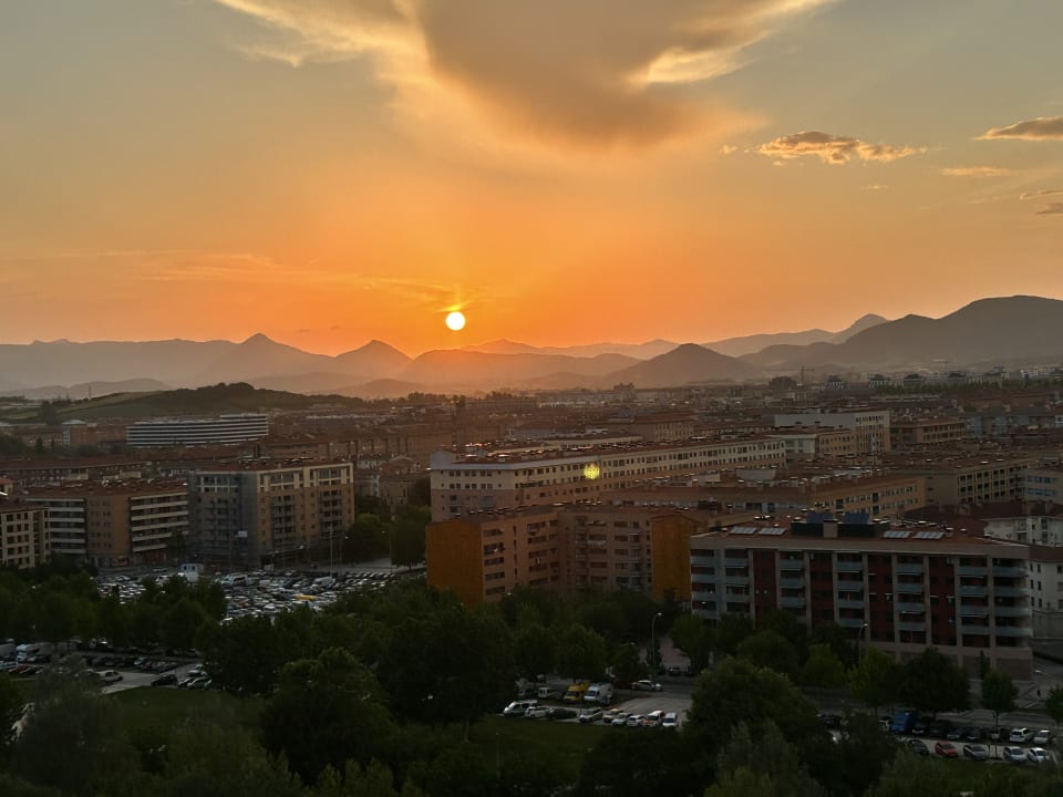 Ausblick Pamplona Catedral Hotel